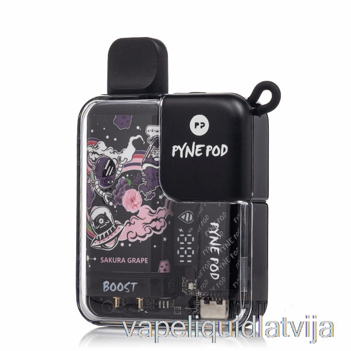 Pynepod 8500 Vienreizējās Lietošanas Sakura Vīnogu Vape šķidrums